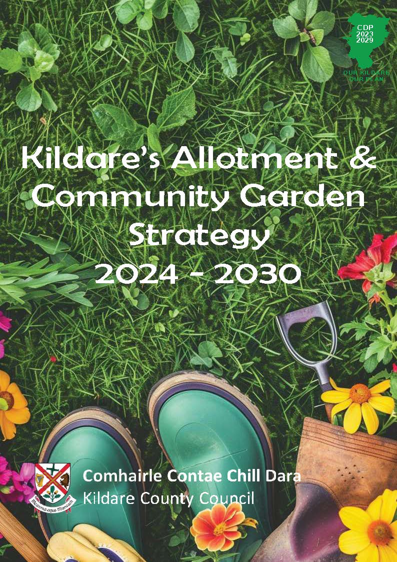 Image and link to Kildare's Allotment & Community Garden Strategy 2024-2030